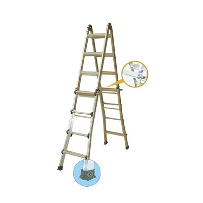 Krisbow Tangga Lipat Aluminium 3.9 Meter / Double Aluminium Ladder