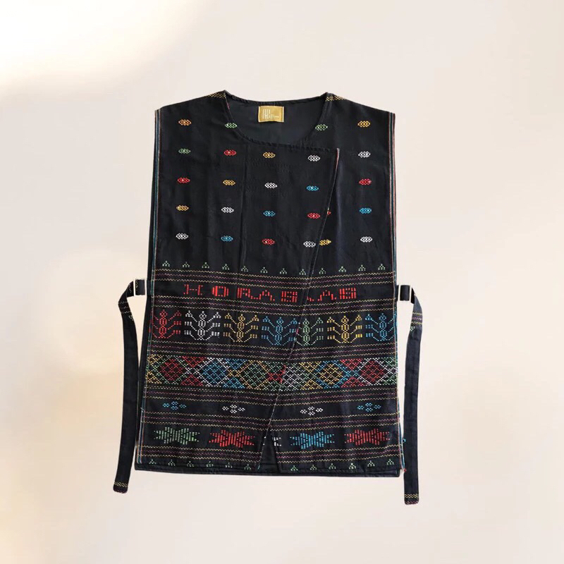 Risa Maharani Basic - Vest Full lurik