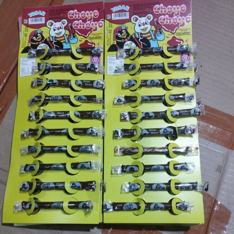 

Choyo Choyo Stick Coklat Pasta 1Lembar