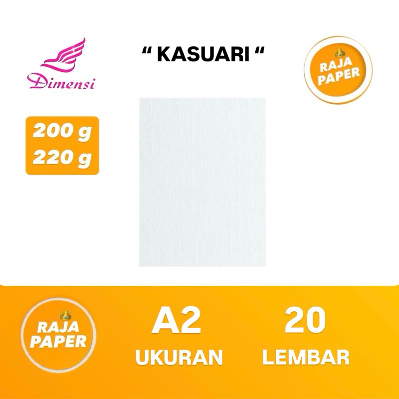 

Kertas Linen Jepang Ukuran A2 20 lembar 200 220 Gsm Gr Gram By KASUARI ( 420 Mm x 594 Mm ) / ( 42 Cm x 59.4 Cm ) 20 Lbr 20 Pcs HVS linen jepang Karton Linen jepang