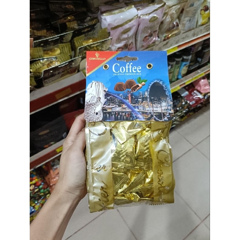 

Aneka Foodie Cristello Truffle chocolate 140gr hazelnut / coffee / milk chocolate