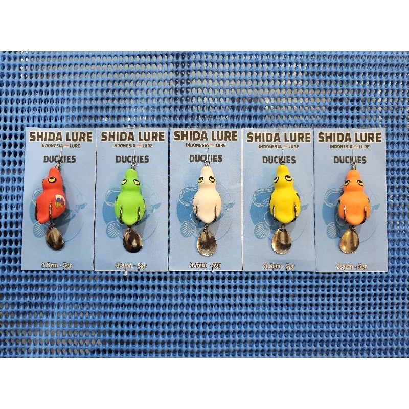 Umpan Casting Gabus Soft Frog Shida Lure Duckies ( Bebek Mini ) 4cm 5gr