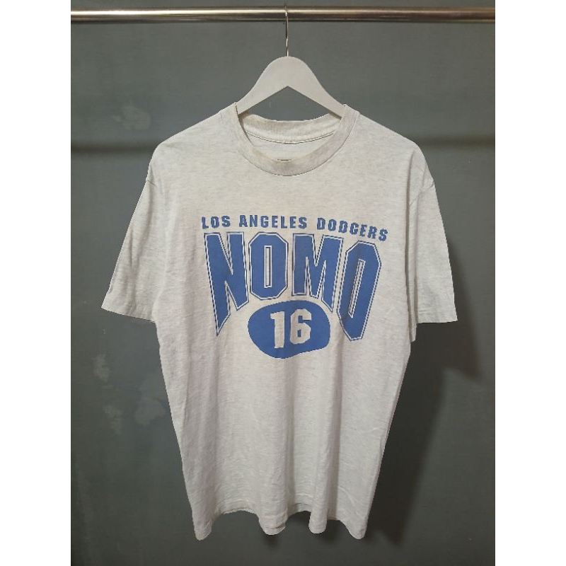 Kaos Vintage 90s Los Angeles Dodgers NOMO 16 - M