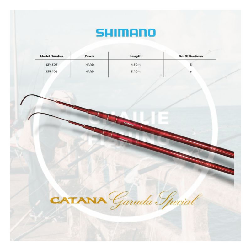 Joran Shimano CATANA GARUDA SPECIAL 2025 450 • 540 | GARANSI RESMI SHIMANO Joran pancing