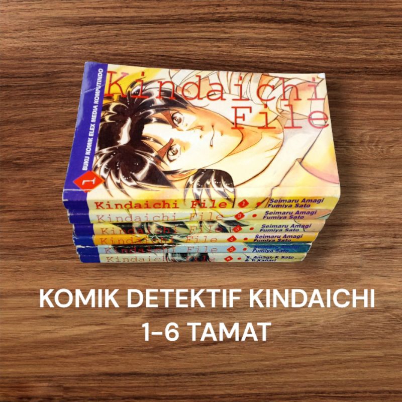 KOMIK DETEKTIF KINDAICHI FILE 1-6 TAMAT