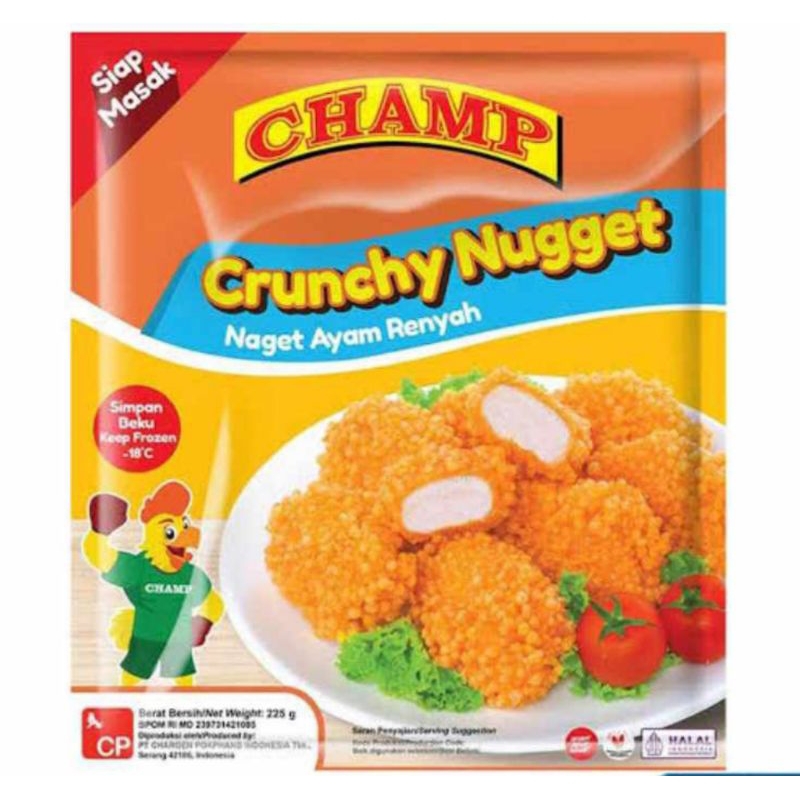 

Champ Nugget Crunchy 225gr
