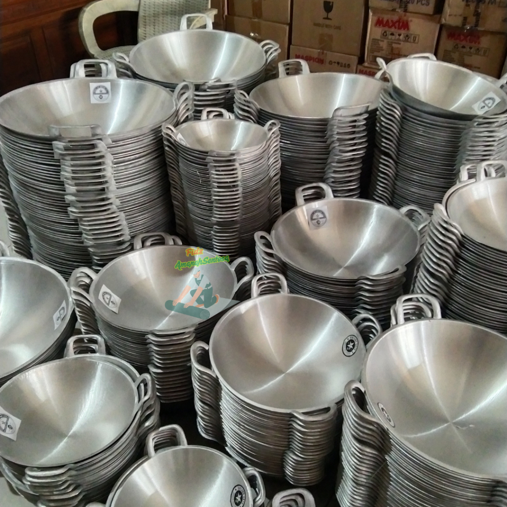 Jual Wajan Penggorengan Harga Terbaik Wajan Anti Lengket Penggorengan 1Set Wajan Kuping Anti Lengket