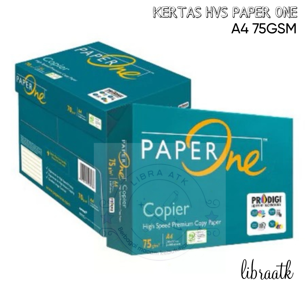 

PAPER ONE / Kertas HVS Paper One A4, 75 Gram