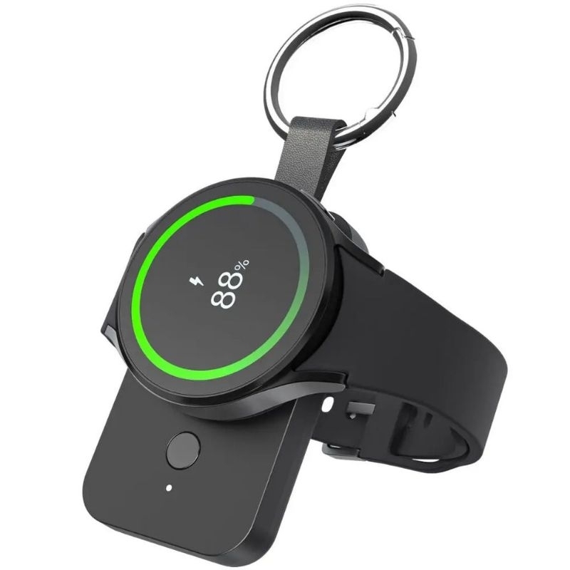 Colmer Power Bank Charger Jam Tangan Pintar smartwatch Wireless Charge Magnet Apple Watch Series 1 2