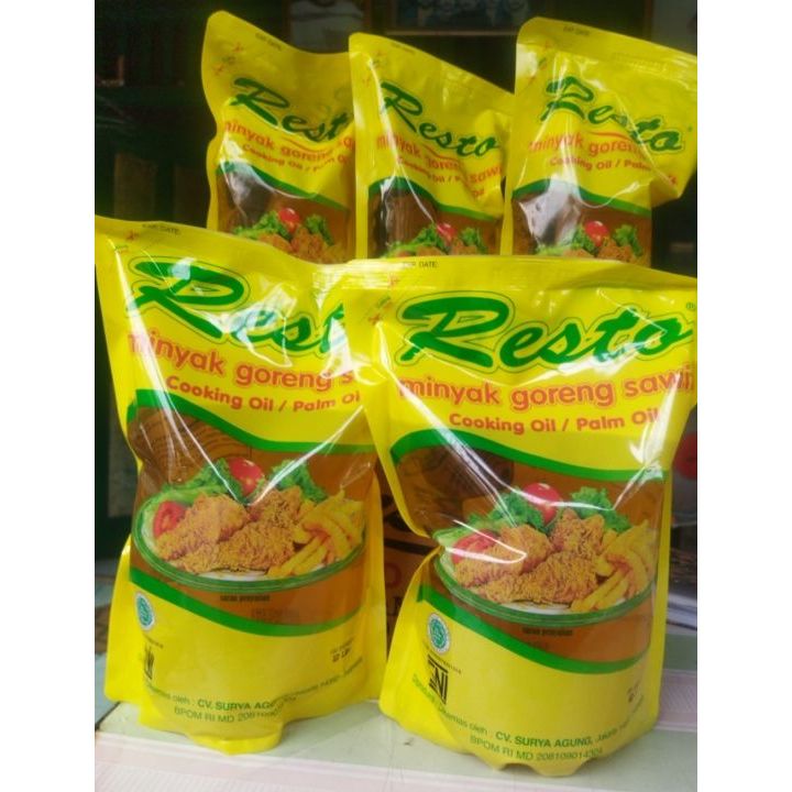 Minyak Goreng RESTO Kemasan Pouch 1 DUS Premium