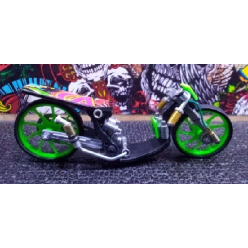 miniatur motor drag
