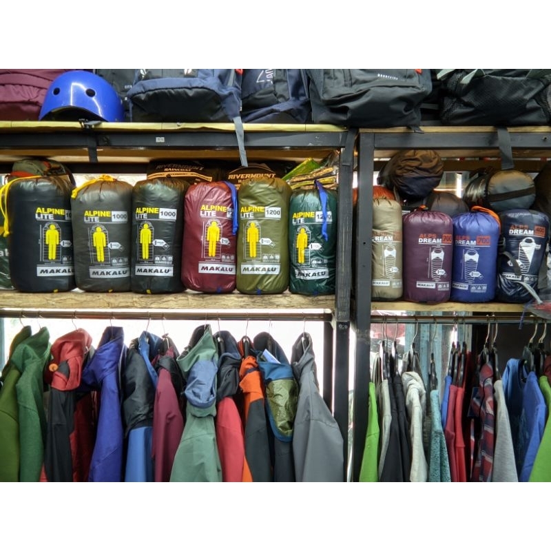 SLEEPING BAG ULTRA LIGHT ALPINE LITE 1200 MAKALU