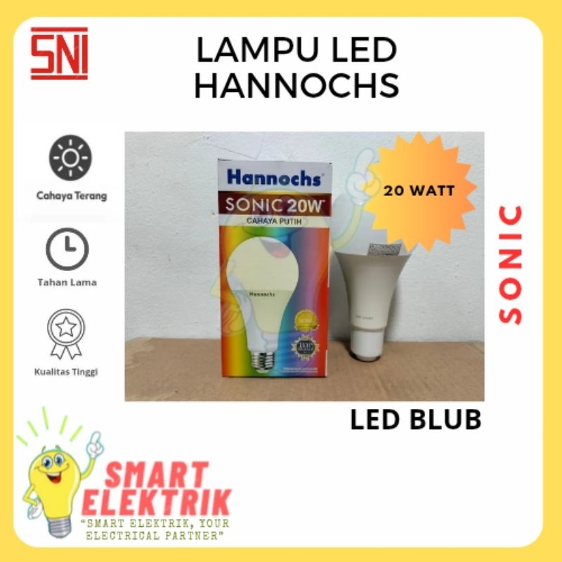 Lampu LED Sonic 20 Watt hannochs LED 20w