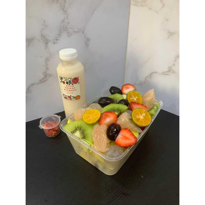 

Asinan Buah Kiamboy Sonkit Large 1000ml