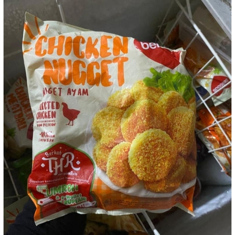 

BELFOOD CHICKEN NUGGET 500 GRAM