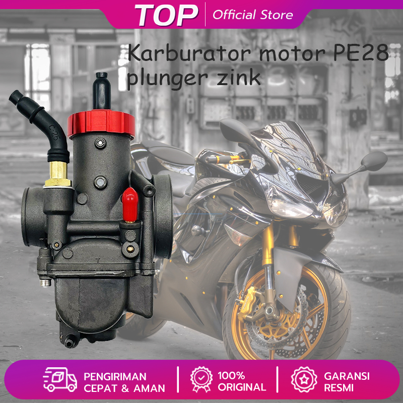 KARBURATOR KARBU PE INTAKE PE 28 PNP TIGER MEGAPRO OLD GL PRO GL MAX CB 100 ORIGINAL