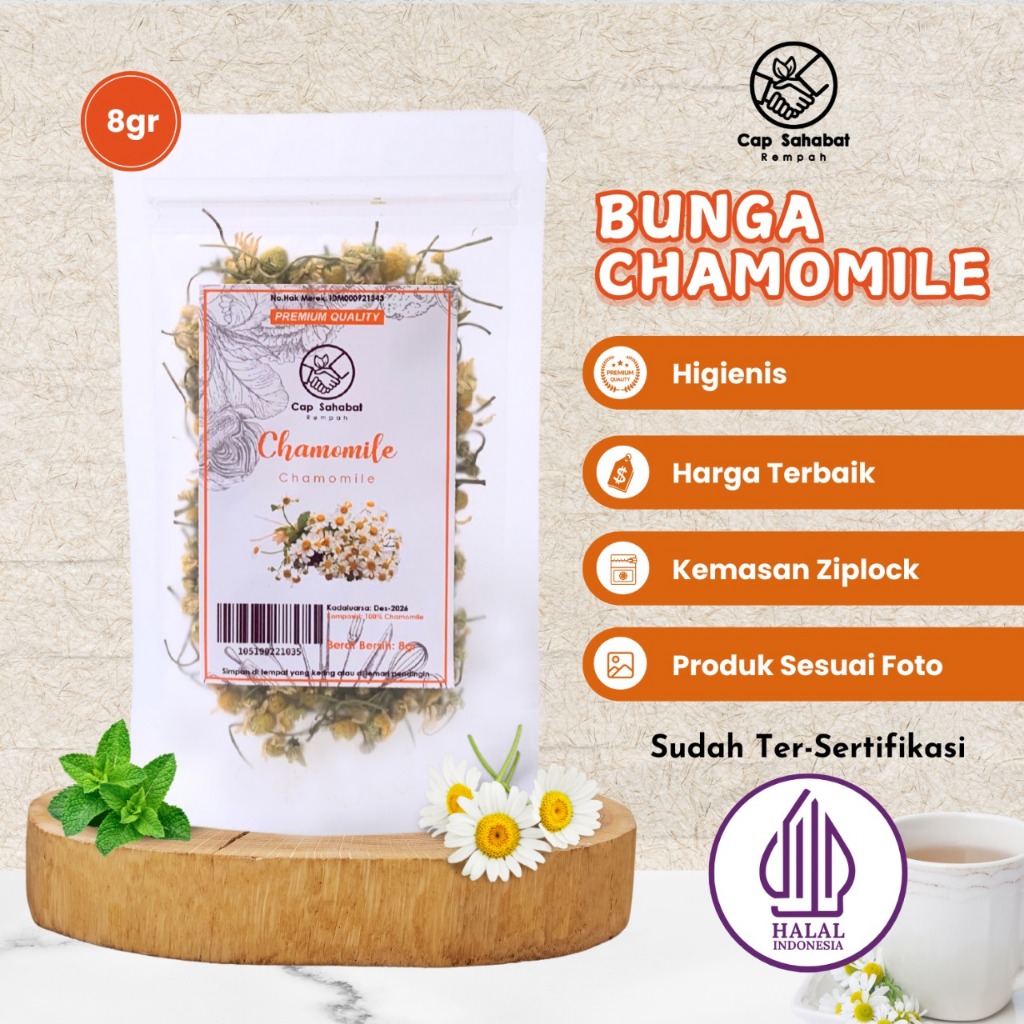 

Teh Chamomile / Bunga Chamomile / Tisane / Artisan Tea / Flower Tea / Teh Bunga / Tea Blend 100% PREMIUM QUALITY