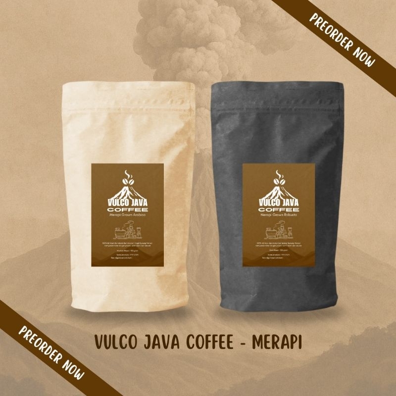 

Vulco Java Coffee – 100% Arabika Kopi Bubuk dari Lereng Merapi Petruk