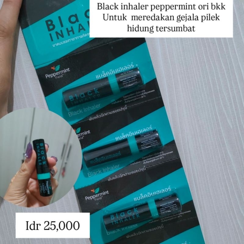 ORIGINAL THAILAND INHALER BLACK PEPPERMINT