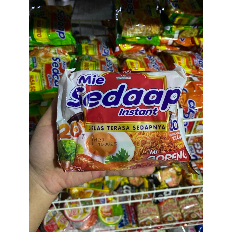 

Mie sedap goreng