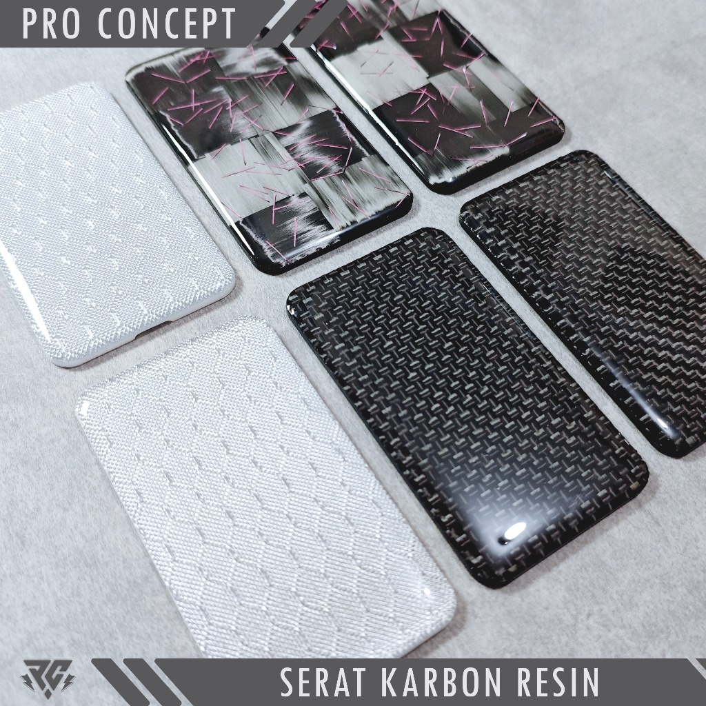 

#22 Perlengkapan Background Karbon Resin Akrilik