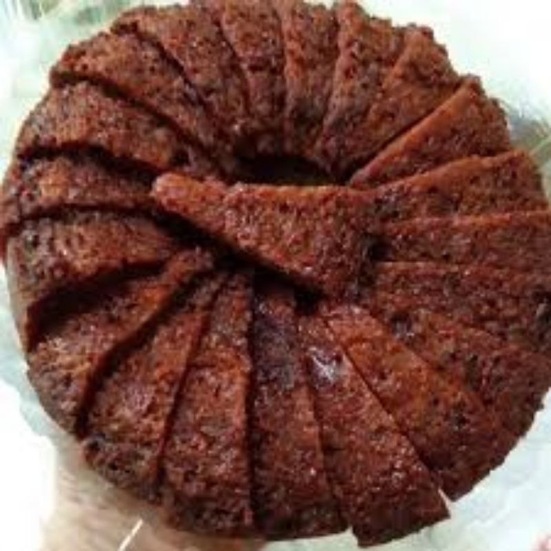 

Karamel sarang semut kenyal/loyang 22 cm
