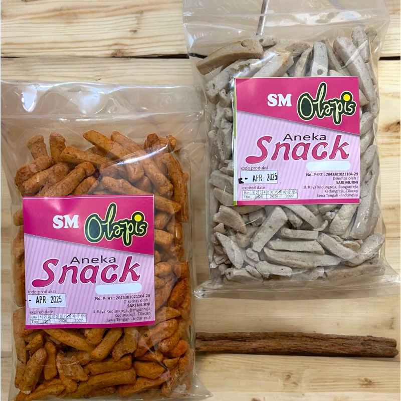 

(Oleholeh.id) Stik basreng pedas & original makanan cemilan khas Cilacap