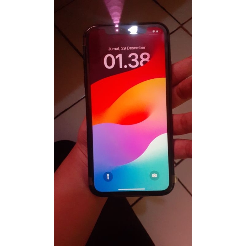 SECOND Iphone 11 64gb ori IBOX - Black