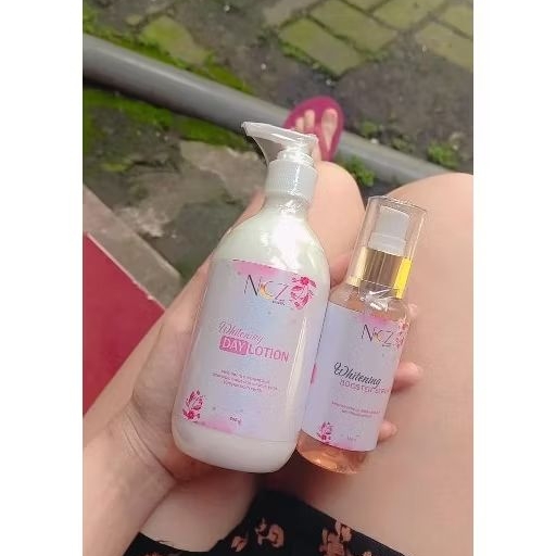 PAKET COMBO PEMUTIH BADAN SIANG | HB PEMUTIH SIANG | SERUM BOOSTER WHITENING
