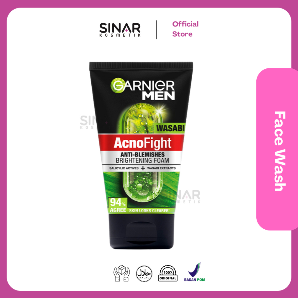 Garnier Men Acno Fight Wasabi Foam 50 ml