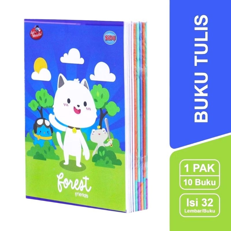 

Buku Tulis SIDU 32 Lembar (1 Pack)