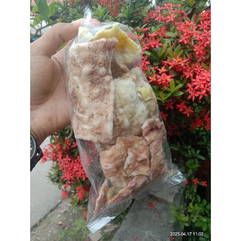 

Kerupuk Terasi Matang Khas Cirebon 50gram / Opak Angin Benhur