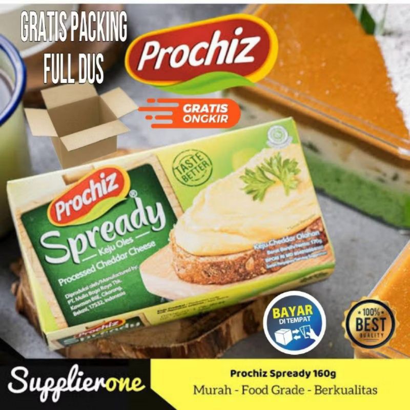 

PROCHIZ KEJU SPREADY 160 gram