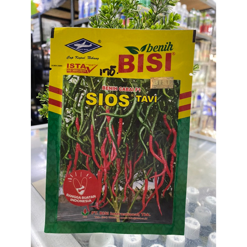 Benih Bibit cabai Keriting Sios tavi F1 10gram ASLI 100%