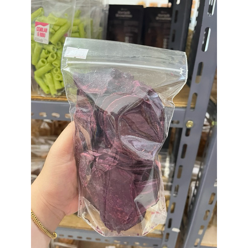 

Keripik Ubi Ungu Kemasan 70 gram