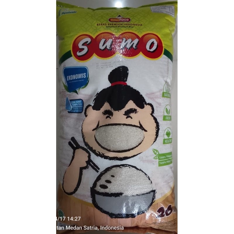 

Beras Sumo Hijau 20kg Premium