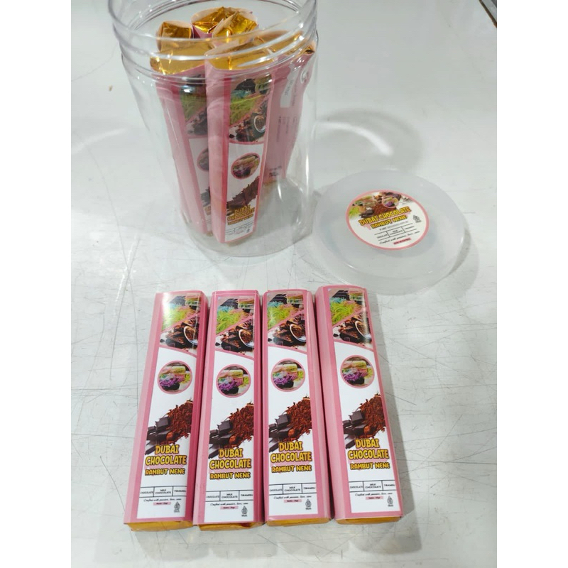 

Ready Coklat dubai rambut nenek (1 toples isi 10)