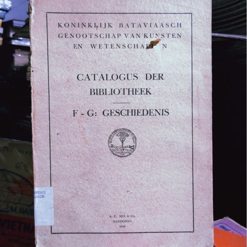 Catalogus Der Bibliotheek: F - G (Geschiedenis)
