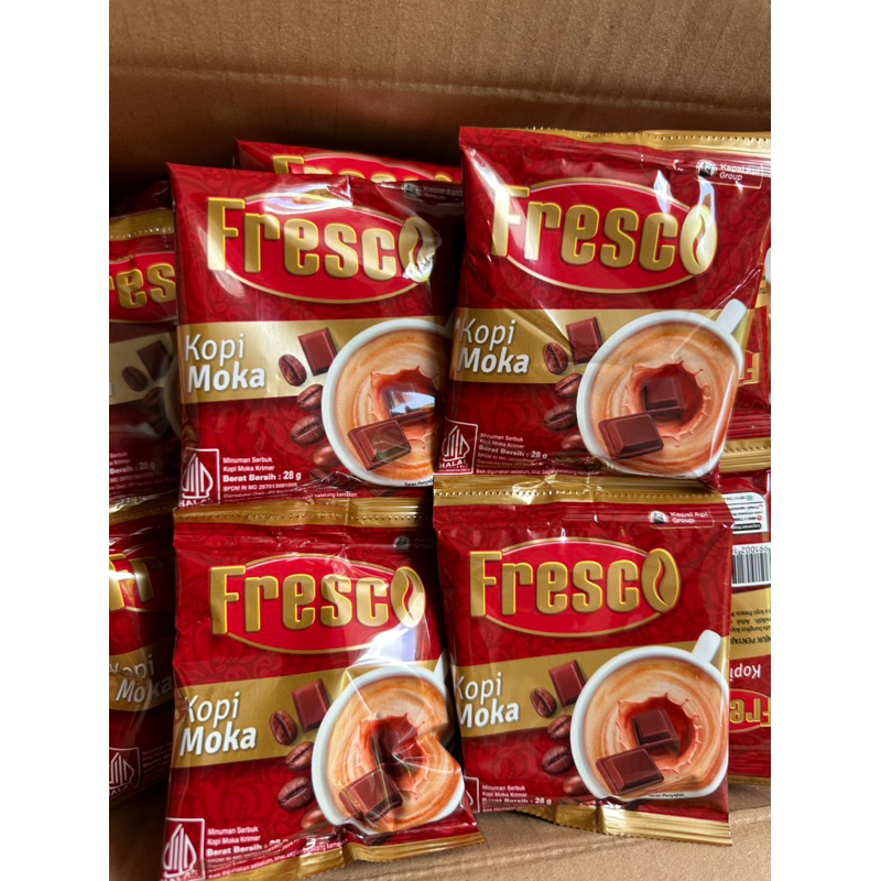 

Fresco Moka Kopi serentwng isi 10sachet