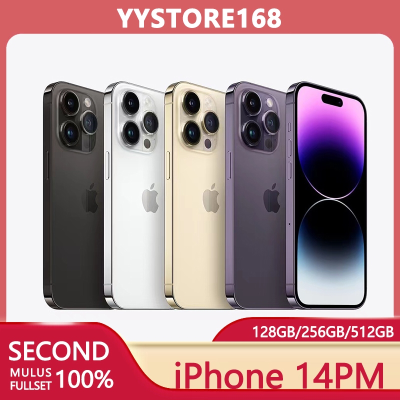 iPhone14Pro Max 1TB 512GB 256GB 128GB  Second Original Mulus iphone14pm second