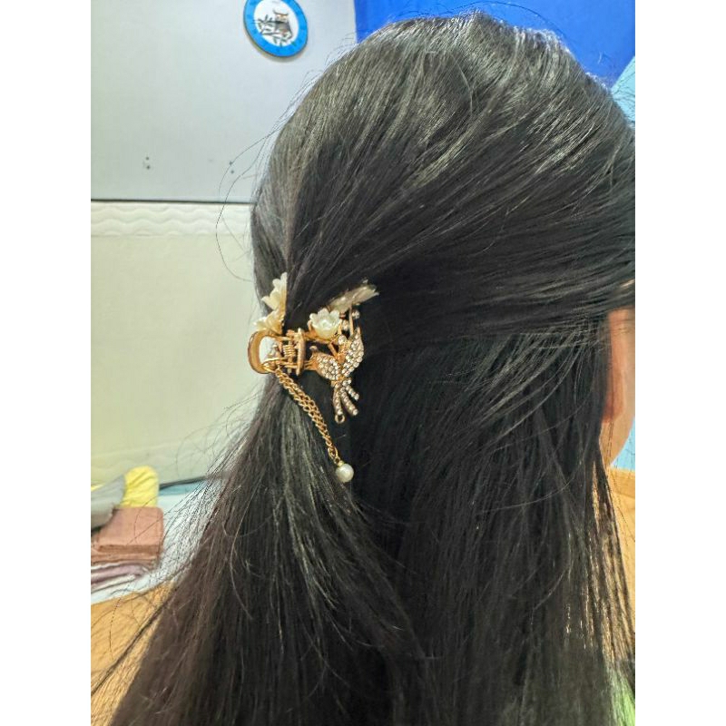 jepit rambut korea / jepit rambut bunga  motif