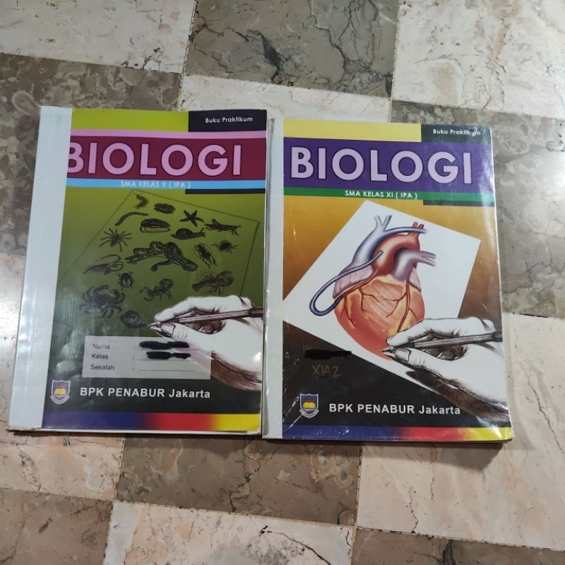 Buku Praktikum Biologi kelas 10, 11, X, XI, SMA, BPK Penabur Jakarta