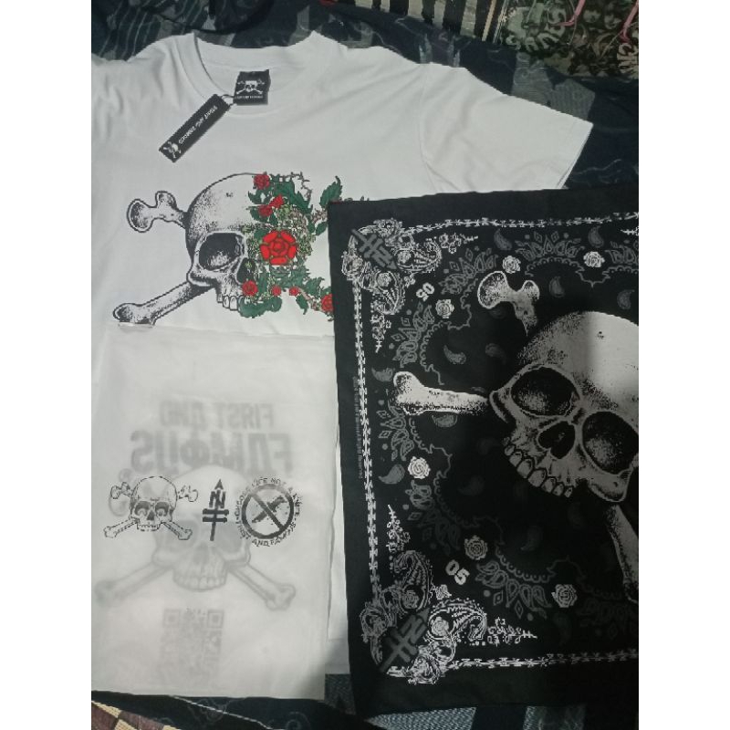 t-shirt fnf + bandana fnf