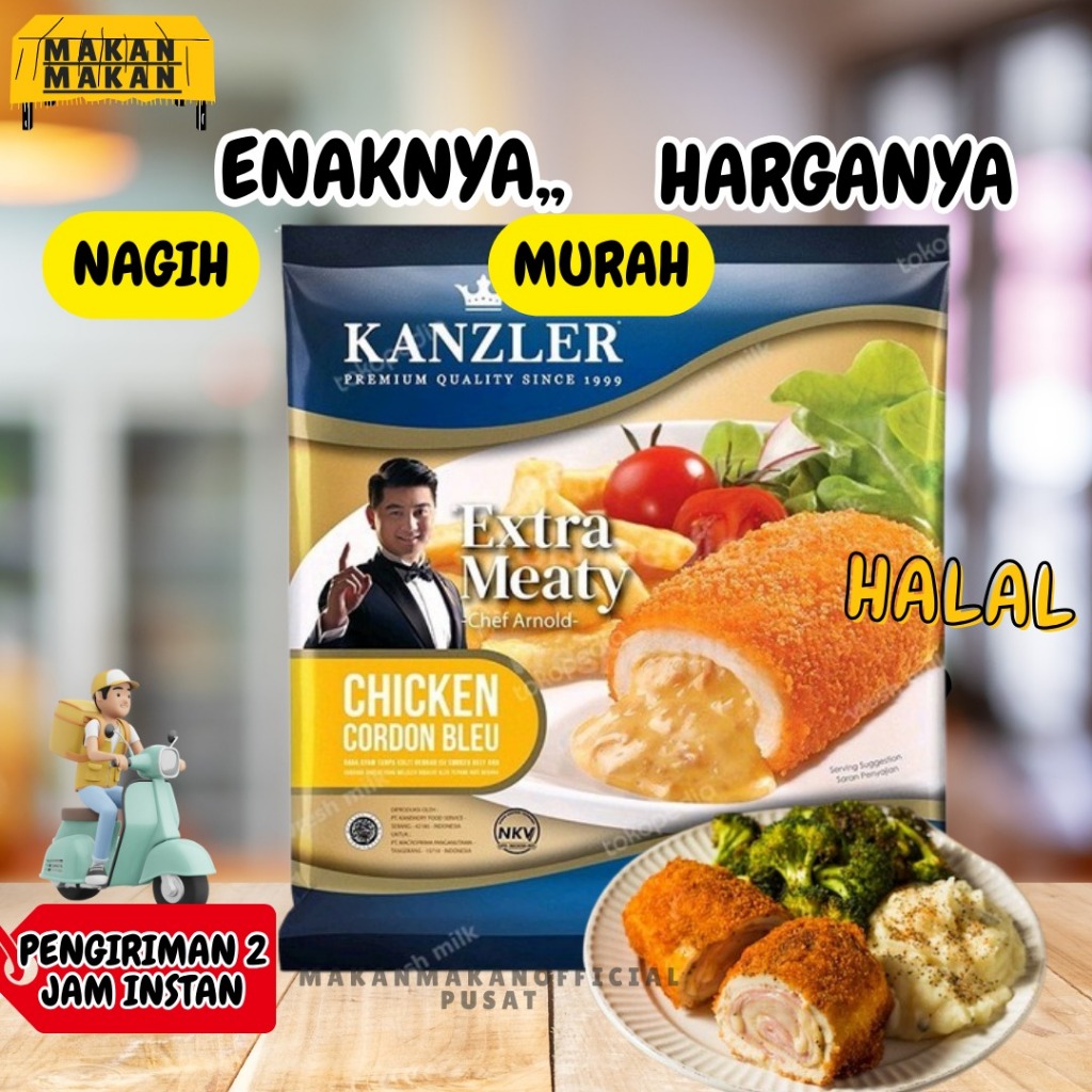 

Kanzler Extra Meaty Chicken Cordon Bleu/.KANZLER Chicken Cordon Bleu 300 gr