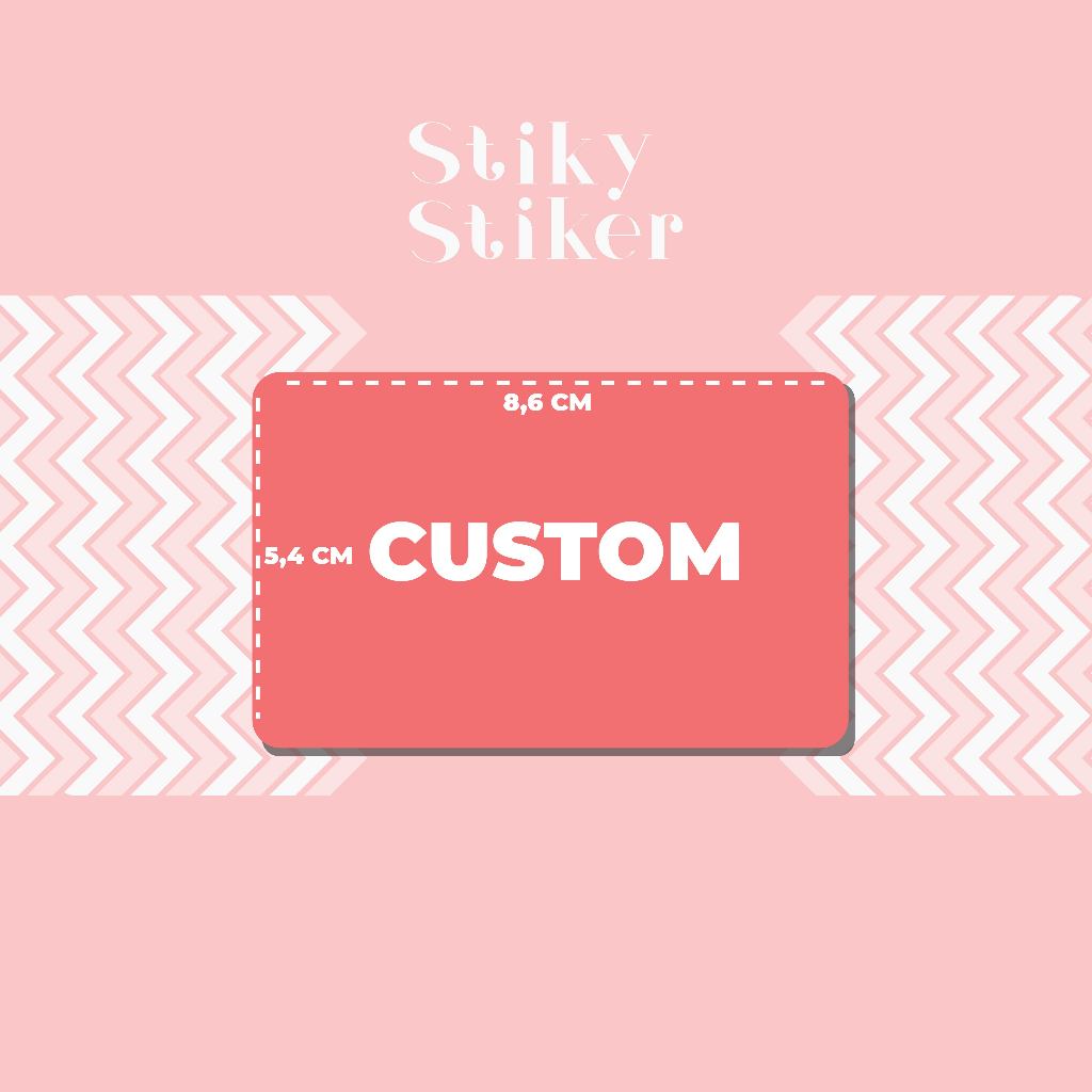 

SKIN CARD ATM CUSTOM BERKUALITAS