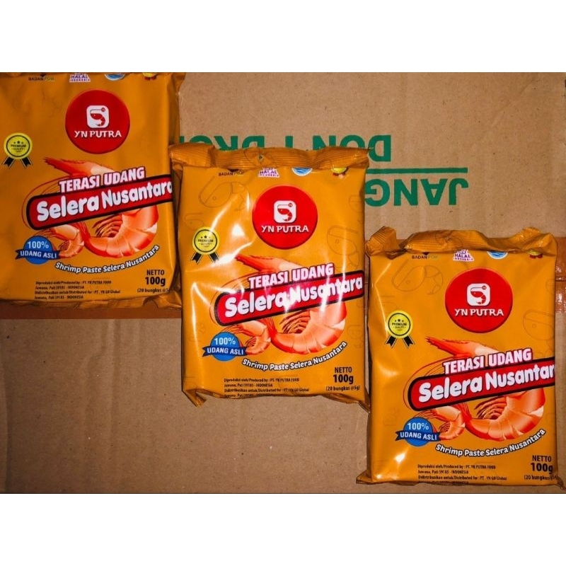 

Terasi Udang Selera Nusantara @5g Per Pack