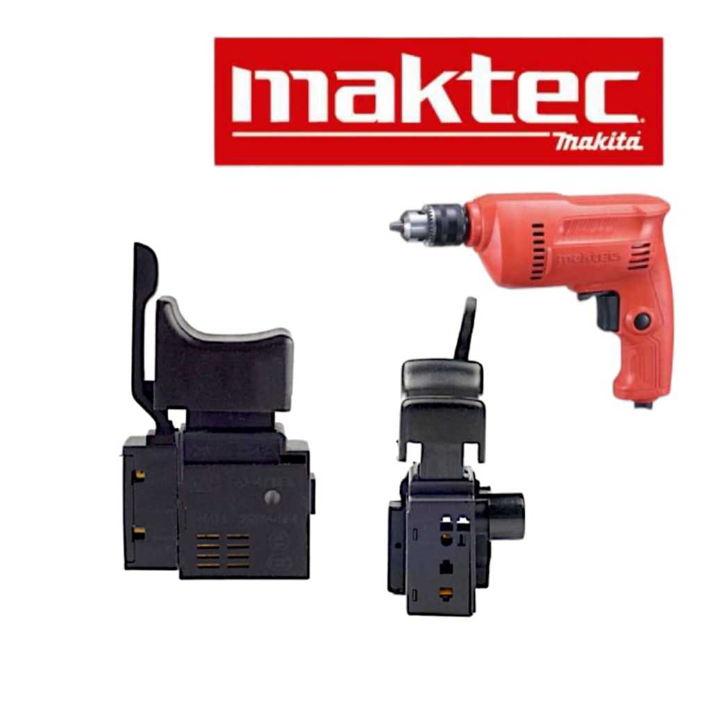 Sparepart Maktec Switch Bor MT60 10mm / Saklar MT60 / Saklar Mesin Bor bolak balik