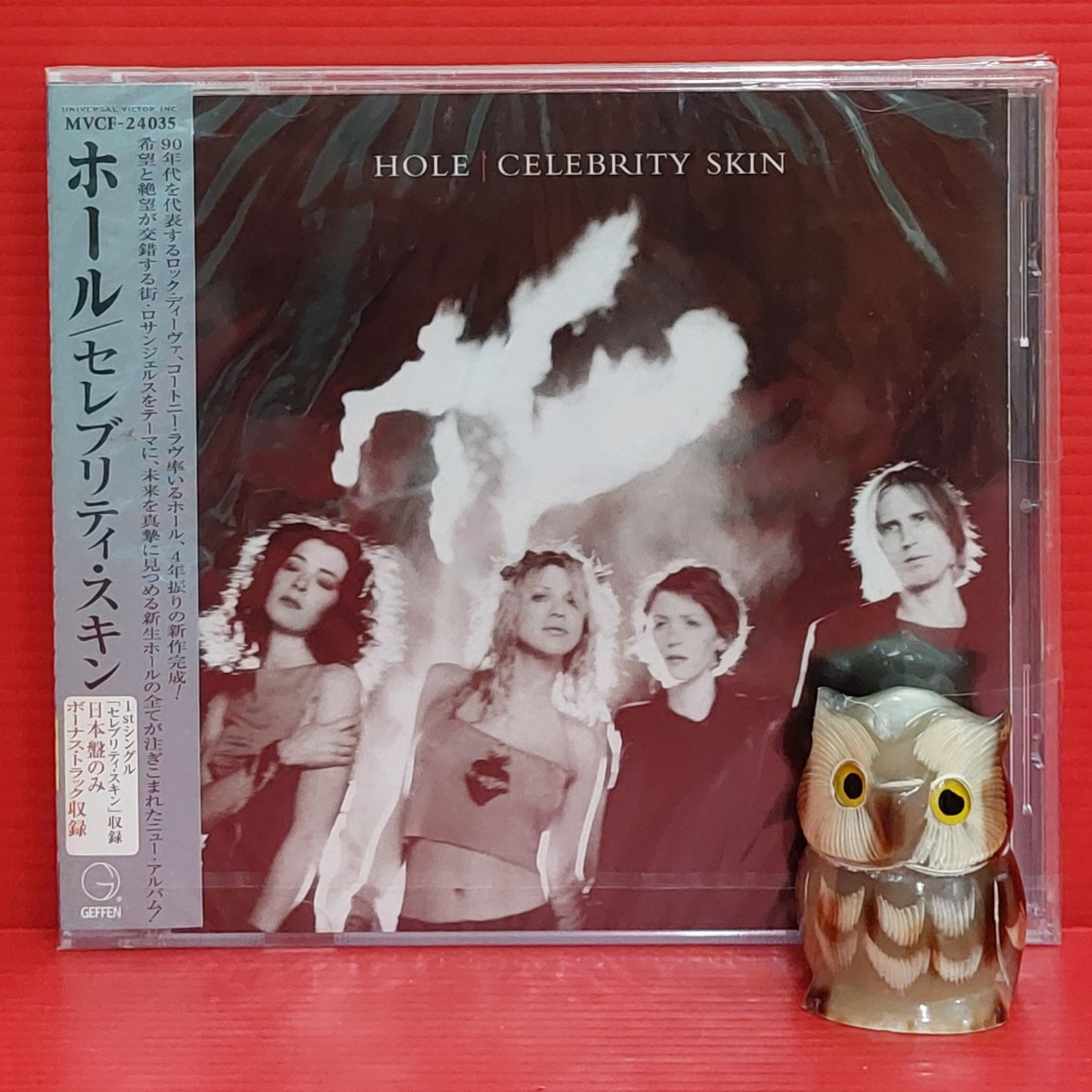 CD Hole - Celebrity Skin Japan OBI Sealed PROMO