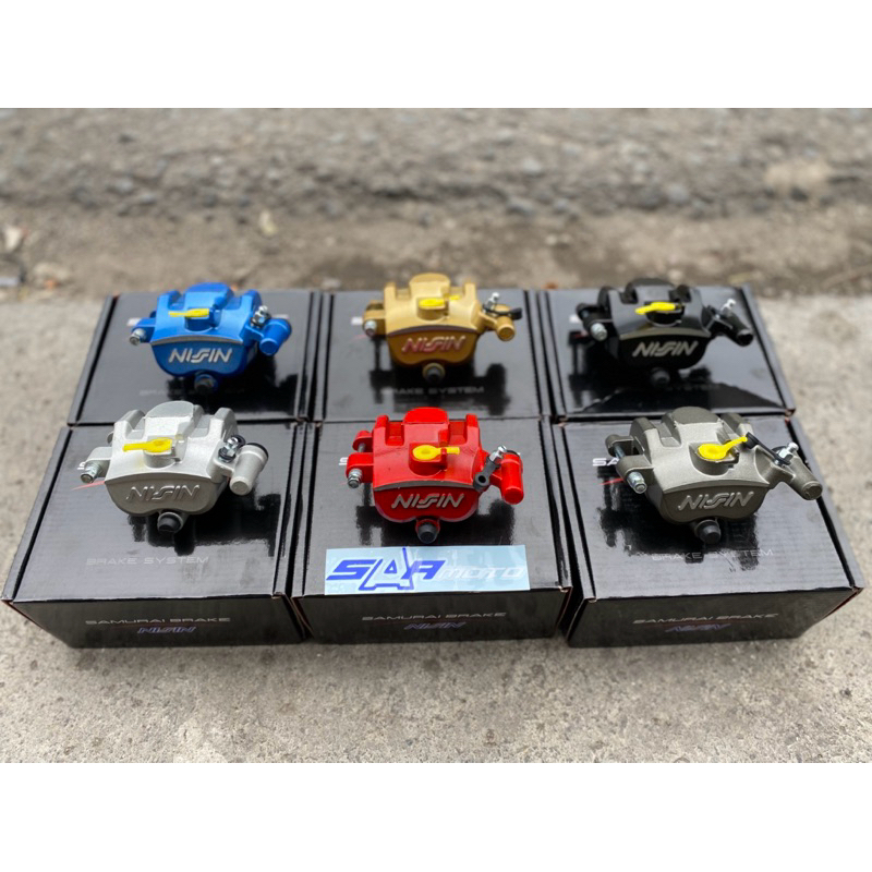 kaliper nissin samurai 2p kanan kaliper nissin samurai warna lengkap