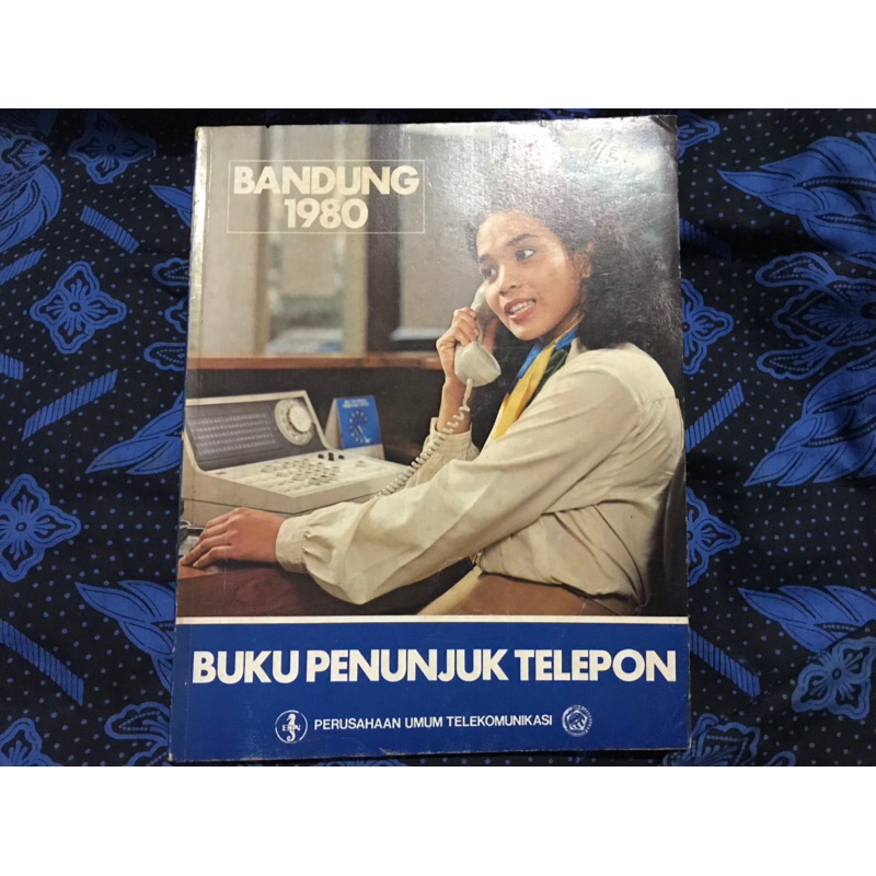 Buku Petunjuk Telepon Bandung Tahun 1980 & 1981